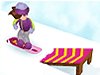 Portada del minijuego en flash de snowboard